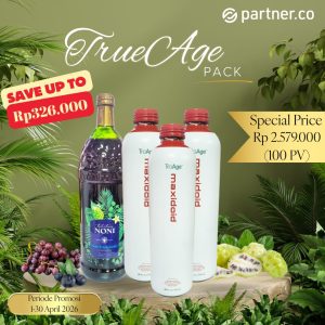 Satu bulan rutin Tahitian Noni…