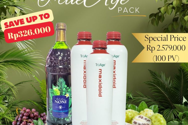 Satu bulan rutin Tahitian Noni…