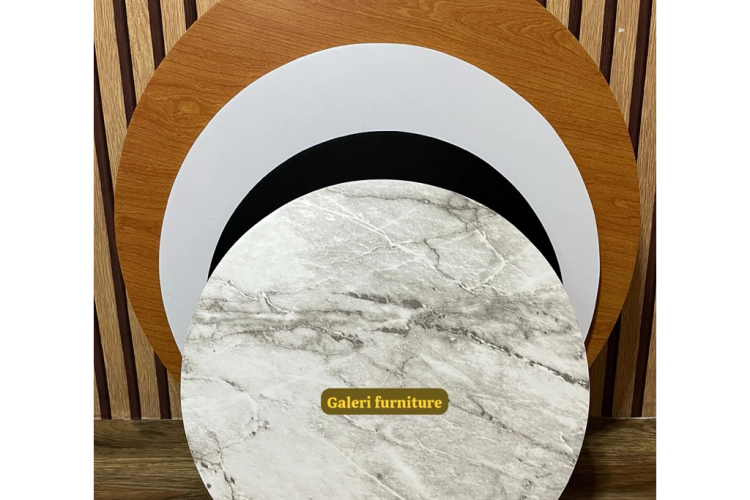 papan meja/ daun meja diameter 60 dan 80 meja top tableLihat Produk