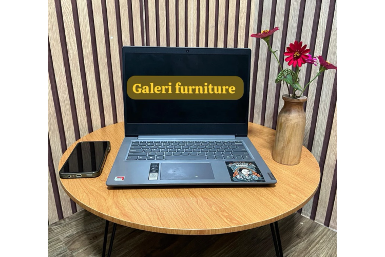 meja tamu lesehan diameter 80cm tinggi 30cm