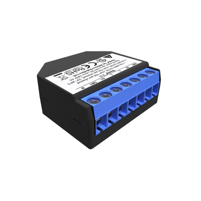 Shelly 2.5 Smart Home Double Relay WiFi Switch Roller Shutter Open Source Nirkabel Untuk Tirai Pintu Garasi Pengukuran Daya Ganda