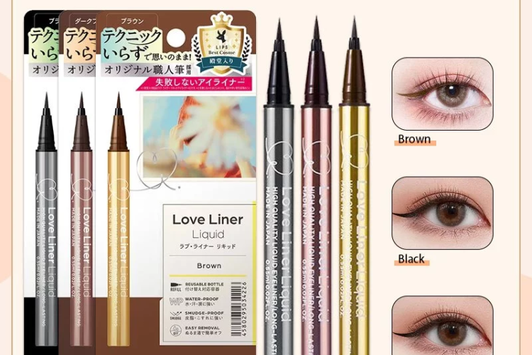MSH Love Liner Liquid Water-Proof Eyeliner R4【100% Original】