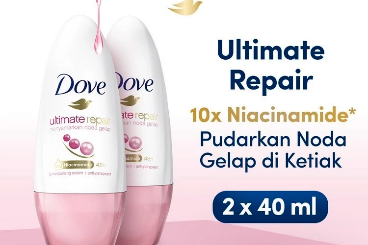 Dove Deodorant Roll On Ultimate Repair 40 mL