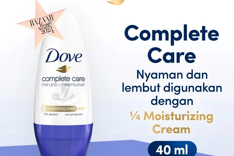 Dove Deodorant Wanita Complete Care 40 mL