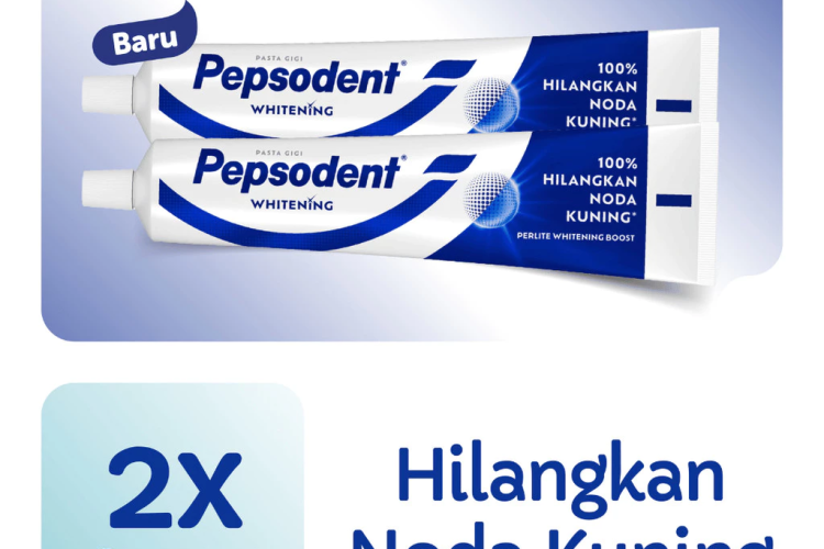 Pepsodent Toothpaste Pasta Gigi Complete 8 Plus Whitening 180 g x2