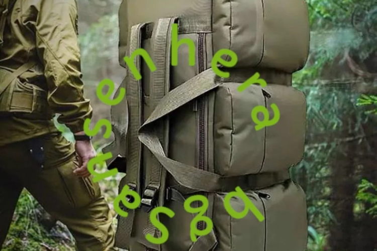 Ransel Besar Travel kapasitas 100 Liter Tas Ransel mudik Travelling jumbo