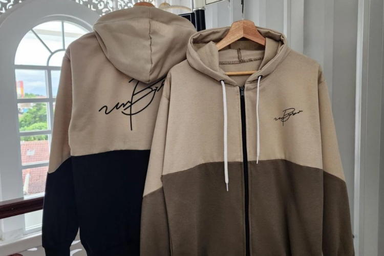 ( isi 2 pcs ) jaket couple B Signature pasangan