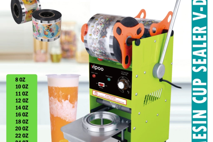 mesin Press Gelas Plastik bonus plastik lid garansi 1 tahun