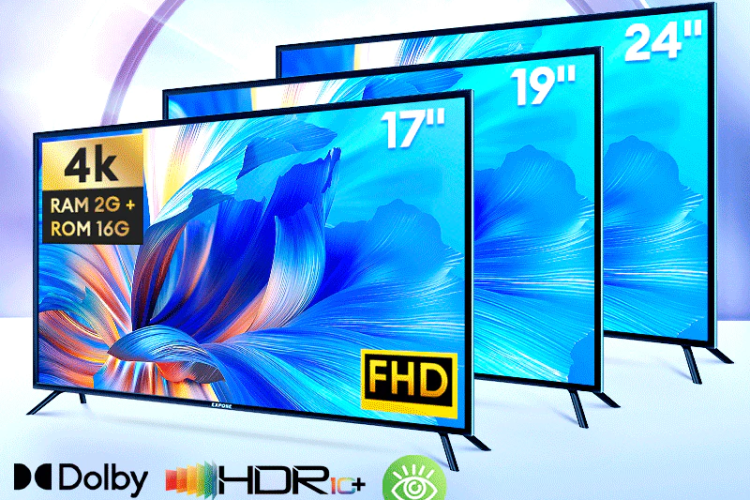 TV Digital TV Smart 32 inch TV Digital 43 inch 4K USB/HDMI/WLAN/WIFI/Netflix/YouTube Garansi 3 tahun